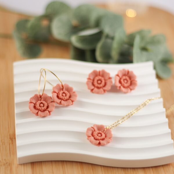 Peach Blumen