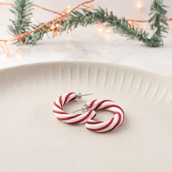 Zuckerstangen-Creolen – Bild 3