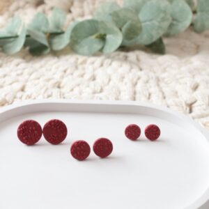 Ohrstecker rote Beeren