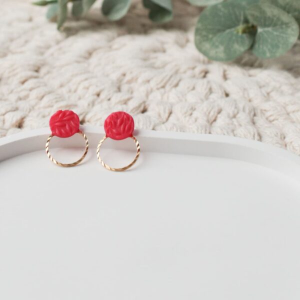 Ohrstecker mit Zierring – Bild 10