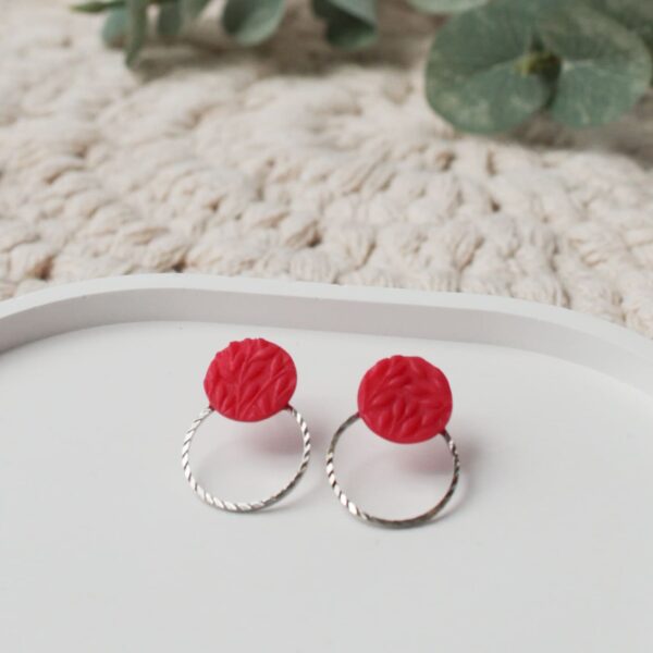 Ohrstecker mit Zierring – Bild 8