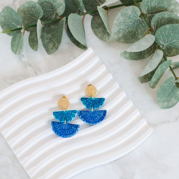 Statement-Ohrringe Santorini – Bild 6