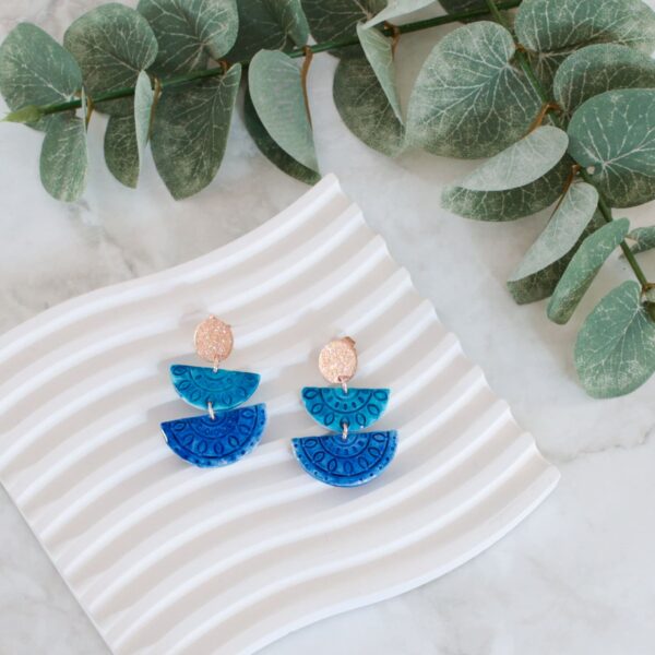 Statement-Ohrringe Santorini – Bild 5