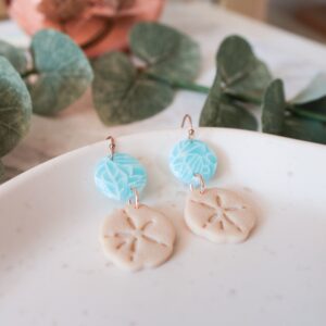 Ohrringe BEACH mit Sand-Dollar